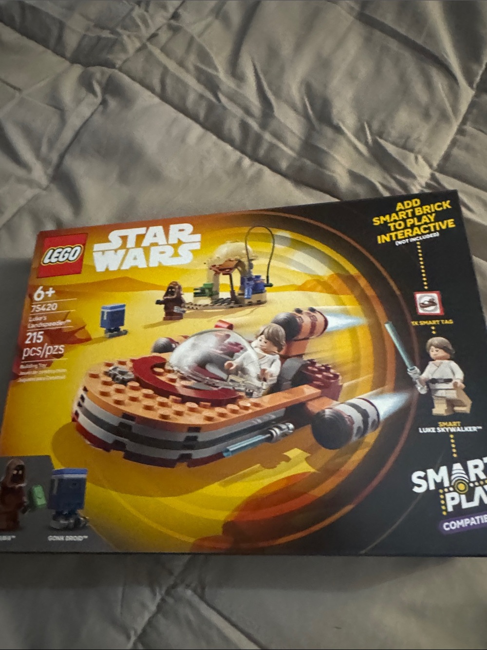 LEGO Star Wars Landspeeder in Orange, Brown and White